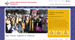 Desktop Screenshot of cvuuf.org